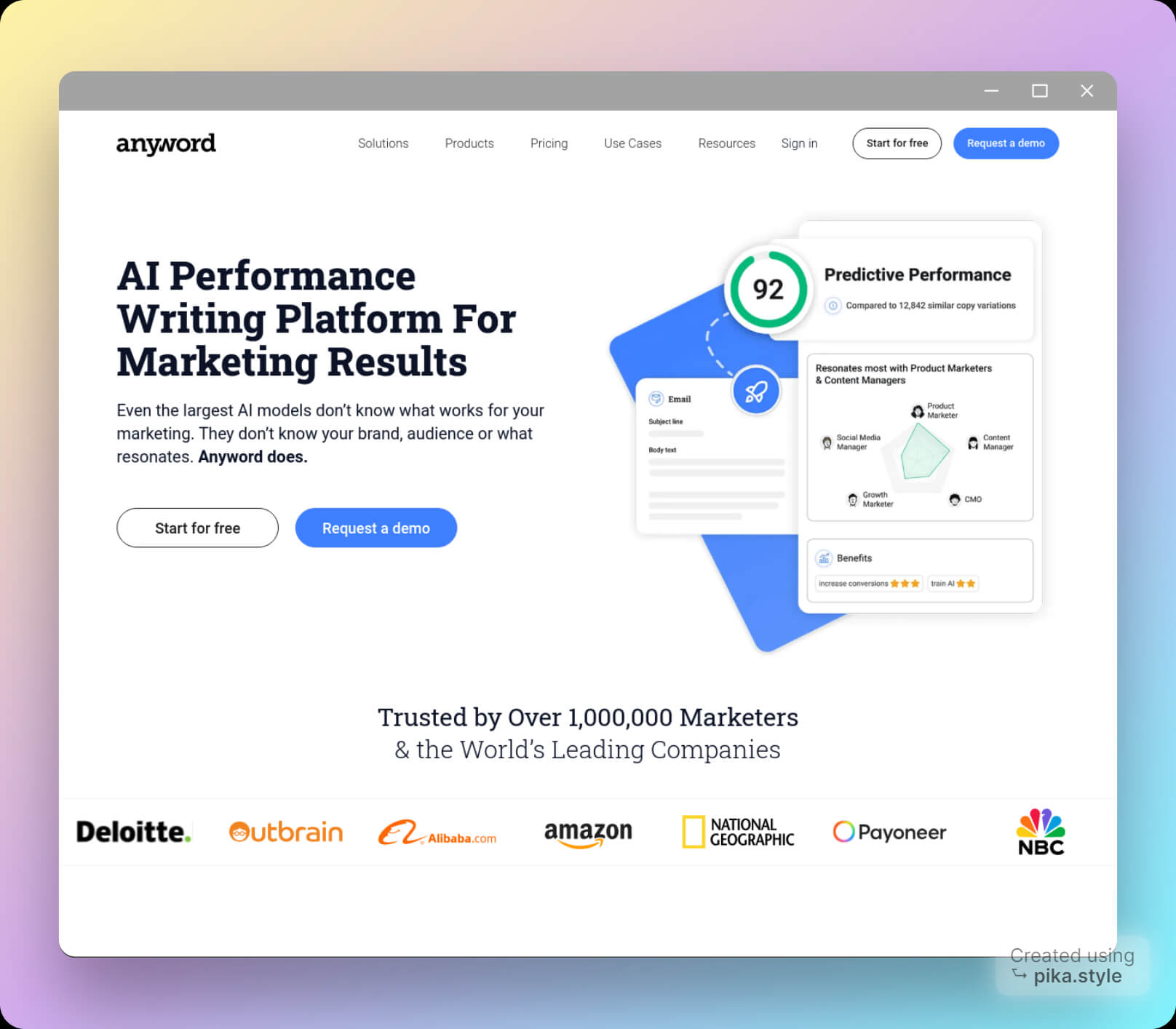 Anyword – AI Performance Writing Platform